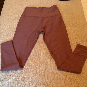 Beyond Yoga Brownish Red Leggings